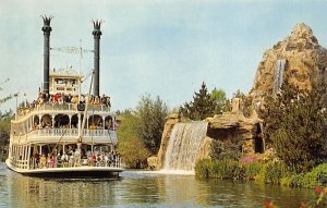 Mark Twain steamboat frontierland Disneyland, CA, USA Disney Unused 