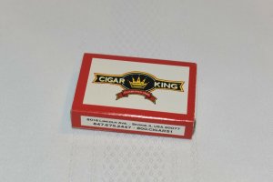 Cigar King Skokie Illinois World's Finest Humidor Selection Matchbox