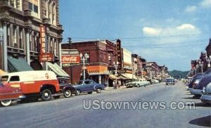 Main Street - Looking North - Cedar Falls, Iowa IA