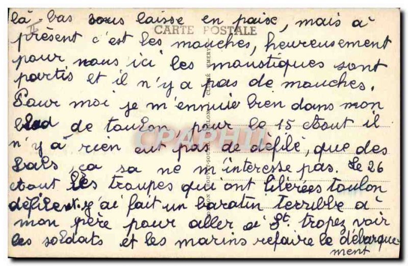 Old Postcard Boat War Toulon Navy Submarine Surcouf Algeria Courbet door had ...