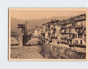 Postcard Vieilles Maisons sur la Bévéra, Sospel, France