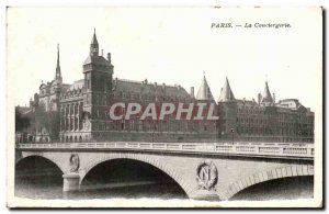 Paris Old Postcard concierge