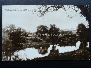 Lincolnshire TATHWELL near LOUTH The Lake c1906 RP Postcard