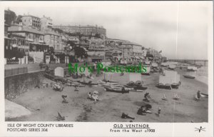 Isle of Wight Postcard - Ventnor Beach 1908, Nostalgia, Social History RS35935