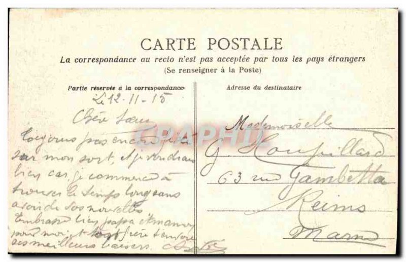 Postcard Old Chartres Cathedrale Choir tower Fragment