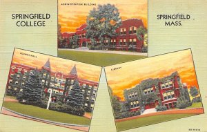 Springfield College Administration Building, Alumni Hall, Library - Springfie...