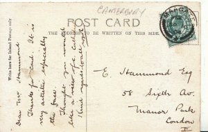 Genealogy Postcard - Hammond - 58 Sixth Avenue - Manor Park - London - Ref 5207A