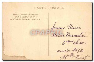 Old Postcard Dauphine Queyras Saint Veran and Head of Toillies