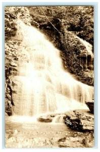 c1940's Penna's Grand Canyon RPPC Photo Pennsylvania Pine Creek Gorge Postcard 