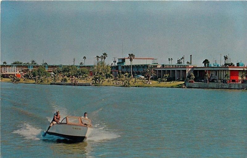 Brownsville TexasFort Brown Motor HotelSpeed Motor Boat Races By1950s