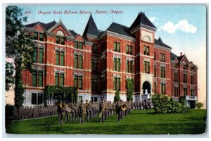c1910 Oregon State Reform School Exterior Building Salem Oregon Vintage Postcard