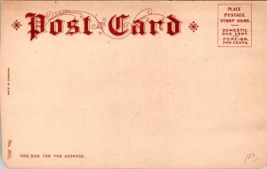 Essex County Country Club House, Hutton Park West Orange NJ UDB  Postcard D01