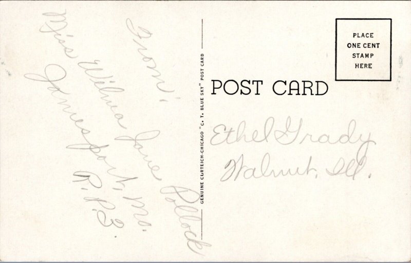 Postcard MO Chillicothe - Armory