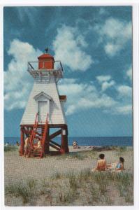 Shediac Lighthouse Moncton New Brunswick Canada postcard