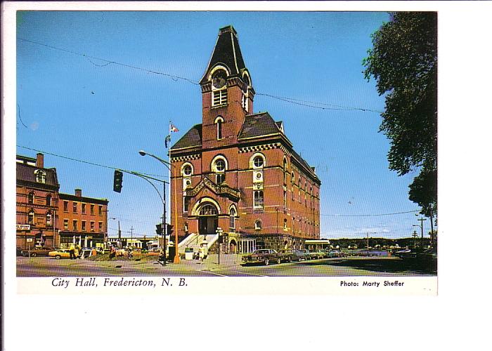 City Hall, Frederiction, New Brunswick, Photo Marty Sheffer