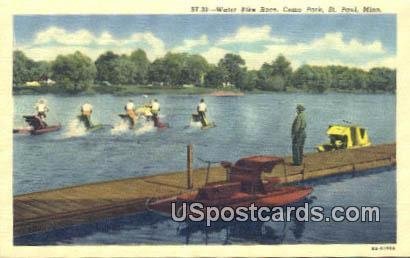 Water Bike Race, Como Park in St. Paul, Minnesota