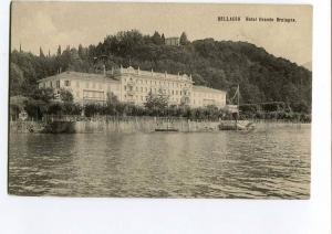 251571 ITALY BELLAGIO Hotel Grande Bretagna Vintage postcard