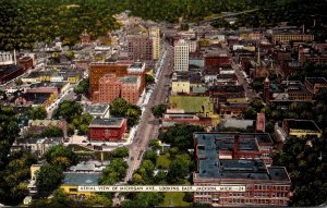 Michigan Jackson Aerial View Of Michigan Avenue Looking East