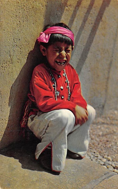 A five-year-old Hopi boy smile for the camera Indian Unused 