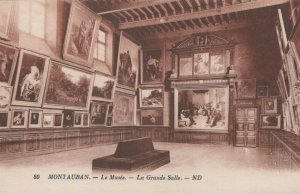 France Postcard - Montauban - Le Musee - La Grande Salle   T10336