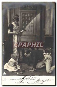 Old Postcard Napoleon 1st Call intimate custody