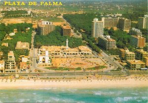 Aerial view Postcard Spain Mallorca Playa de Palma