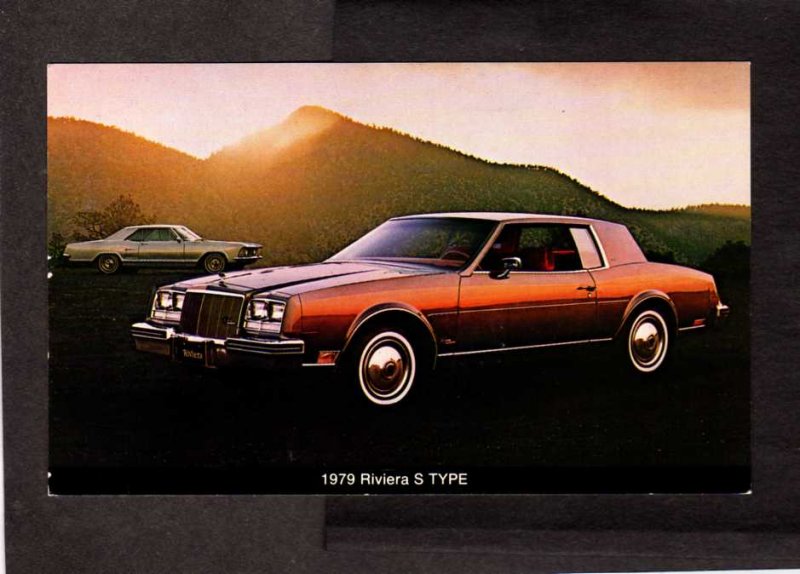 Buick 1979 Riviera S Type Car Auto Automobile Model Postcard Carte Postale