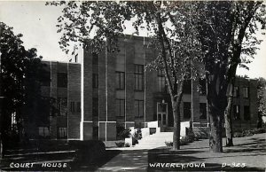 IA, Waverly, Iowa, RPPC, Court House, Exterior, 1948 PM, Cook No D-323