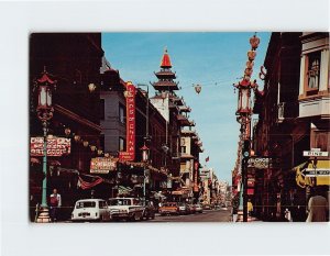 Postcard Chinatown, San Francisco, California