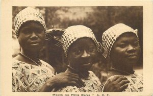 Cultures & Ethnicities French West Africa native beauties postcard 