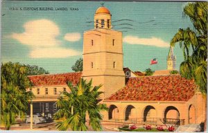 Postcard BUILDING SCENE Laredo Texas TX AN9591