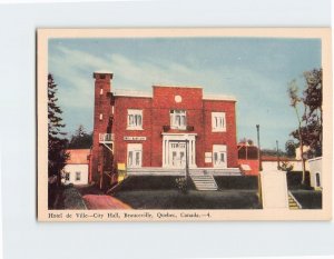 Postcard City Hall, Beauceville, Canada