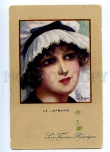 177938 WWI La LORRAINE heroine by DUPUIS Vintage PC