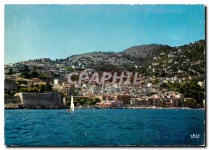 Postcard Modern Reflections of the French Riviera Villefranche sur Mer Mrs ta...