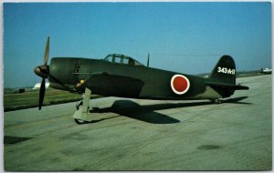 Kawanishi N1K2-J Shiden-Kal George 21 Japanese Airplane Fighter Postcard