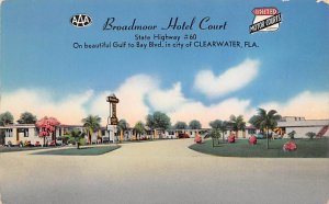 Broadmoor Hotel Court Gulf to Bay Boulevard - Clearwater, Florida FL  