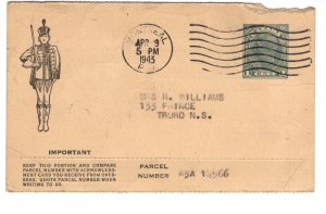 Imperial Tobacco, Sweet Caps Order, Postal Stationery Postcard, Used 1943