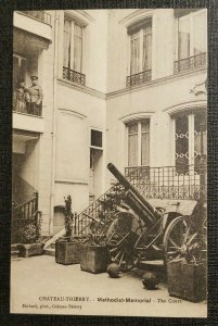 Mint Vintage France Picture Postcard Chateau Thierry Cannon Munitions