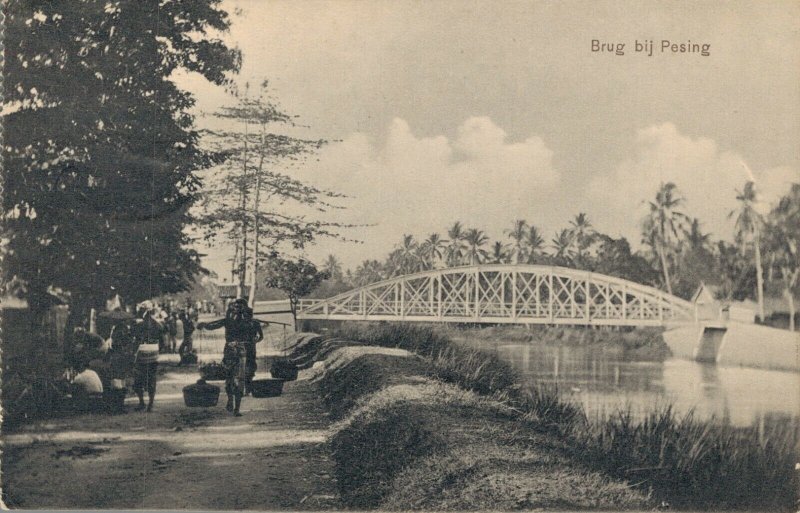 Indonesia Brug bij Pesing 03.24