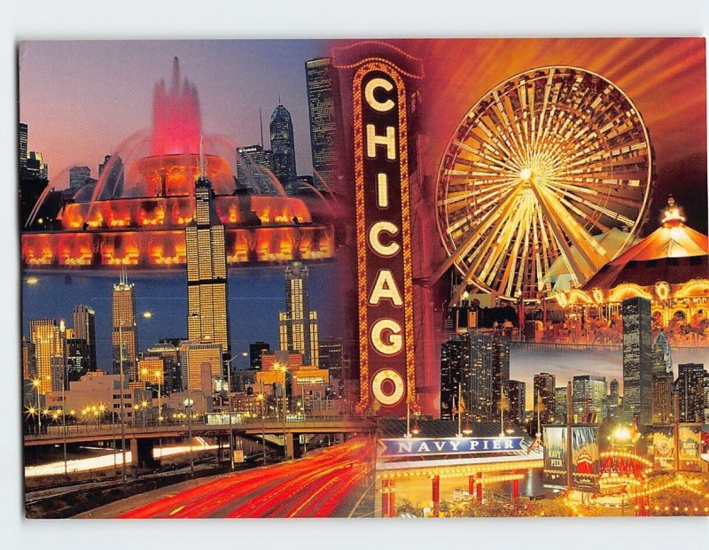 Postcard Chicago Illinois USA