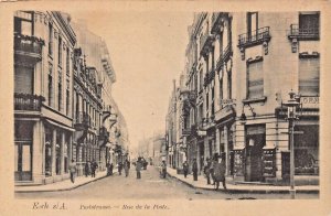 ESCH-ALZETTE LUXEMBOURG~RUE de la POSTE~1910s PHOTO POSTCARD