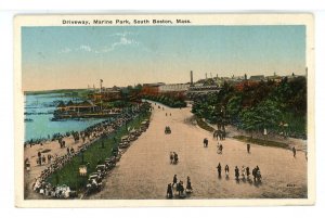 MA - Boston. Marine Park Driveway