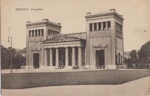 Germany Munich 1910 Propylaea postcard