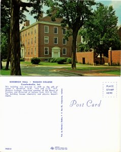 Goodrich Hall, Wabash College, Crawfordville, Ind. (26182