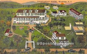 Vegetarian Hotel Woodridge NY 1947