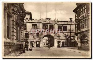 Great Britain Great Britain Postcard Old Lincoln Stonebow