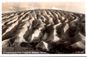 Tennessee Erosions In The Copper Basin Real Photo