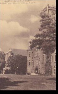 Missouri Marshall Stewart Chapel & Main Building Missouri Valley College ...