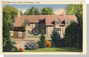 Gatlinburg, Tennessee/TN Postcard,Methodist Church,Near Mint!