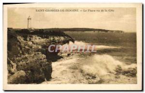 Old Postcard Lighthouse seen from Cote Saint Georges de Didonne